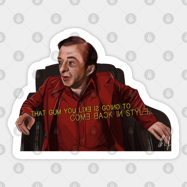 Twin Peaks: That Gum You Like Sticker by 51Deesigns